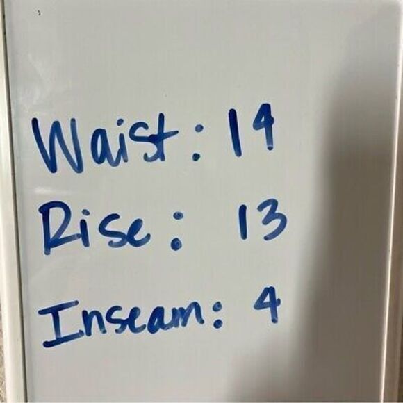 H&M paper bag waist‎ tie front shorts size 6 - Picture 6 of 7